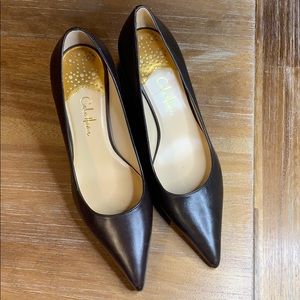 Cole Haan+Nike Air Brown Leather Heels - Size 6.5